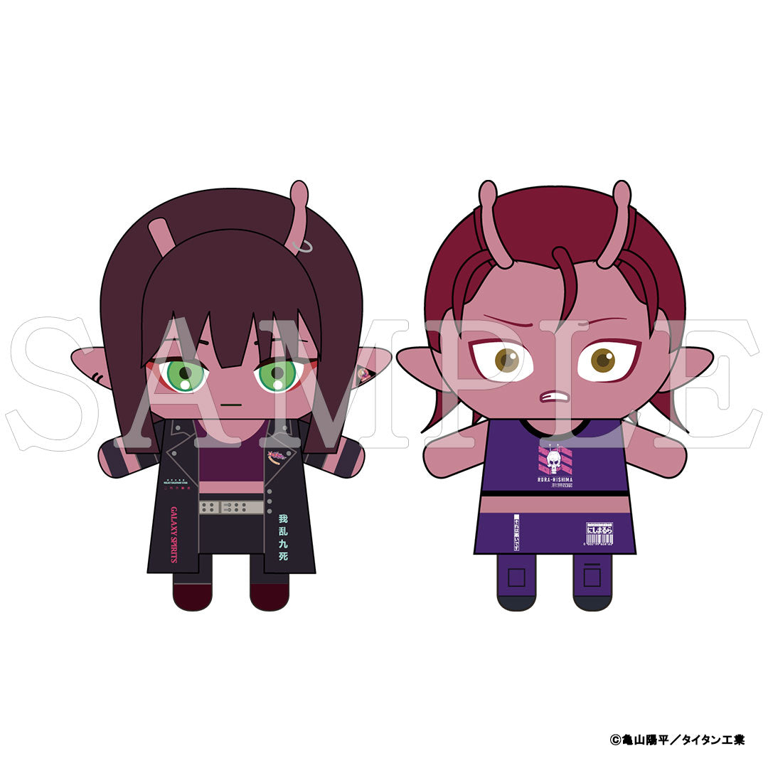 『銀河特急 ミルキー☆サブウェイ』ニコイチフィンガーマスコット アカネ&カナタ【販売期間3/3 12時まで／5月下旬以降順次発送】