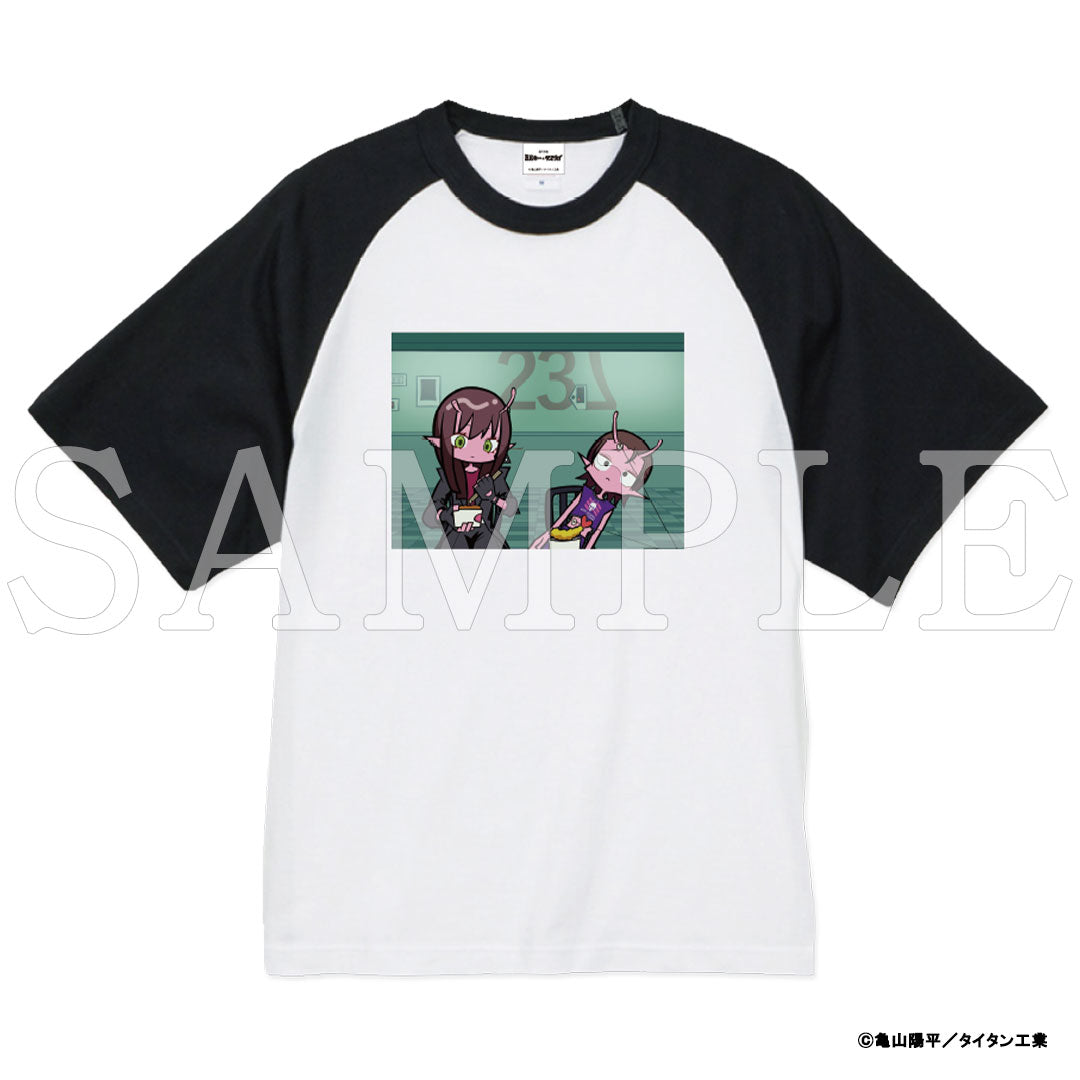 銀河特急 ミルキー☆サブウェイ』アノトキノラグランTシャツ アカネ