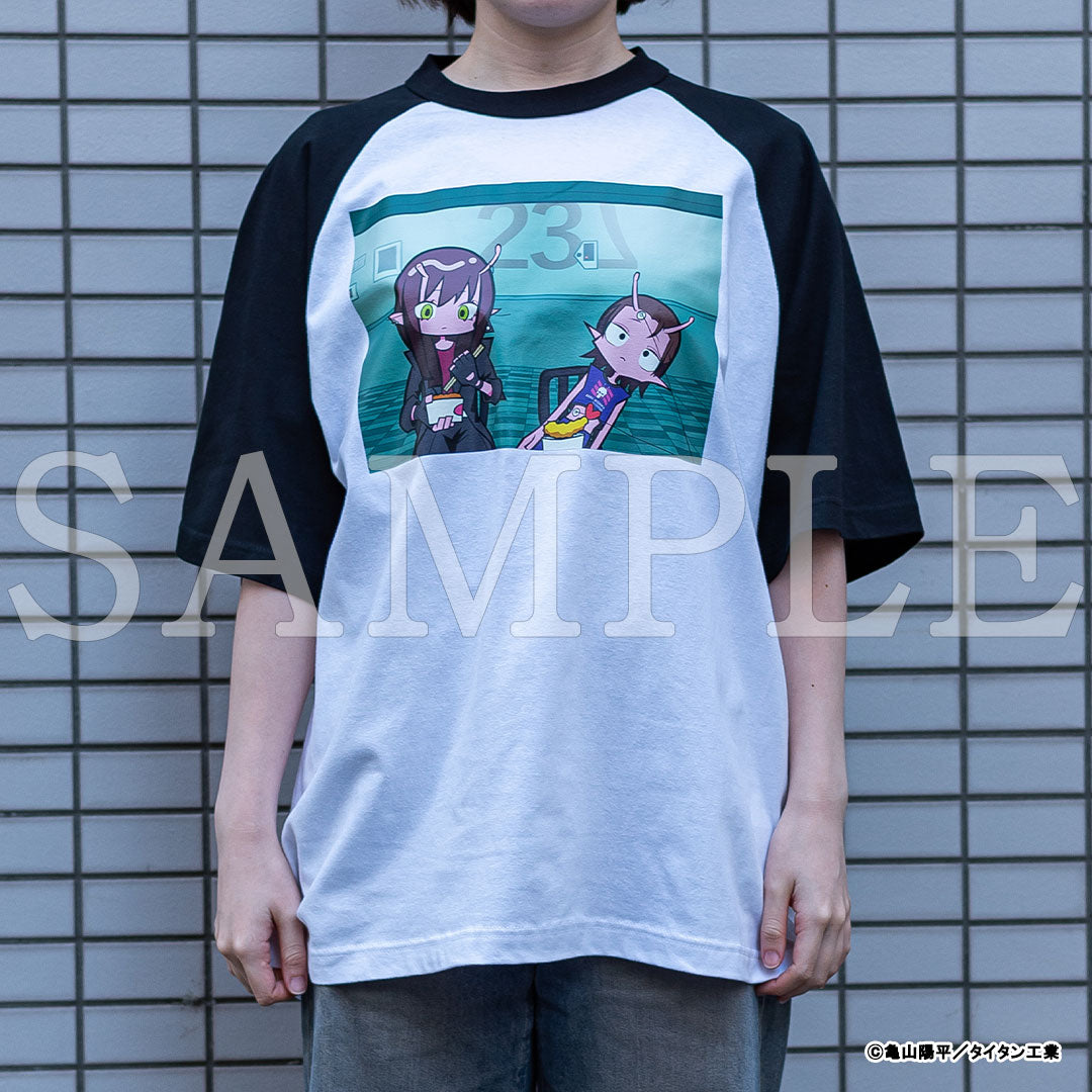 『銀河特急 ミルキー☆サブウェイ』アノトキノラグランTシャツ アカネ&カナタ【販売期間3/3 12時まで／5月下旬以降順次発送】