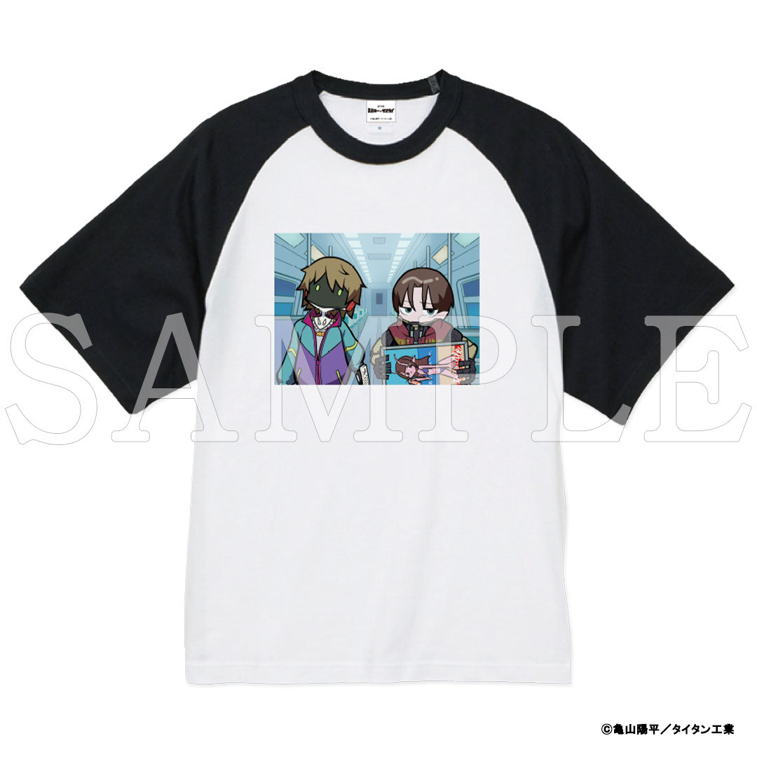 『銀河特急 ミルキー☆サブウェイ』アノトキノラグランTシャツ カート&マックス【販売期間3/3 12時まで／5月下旬以降順次発送】