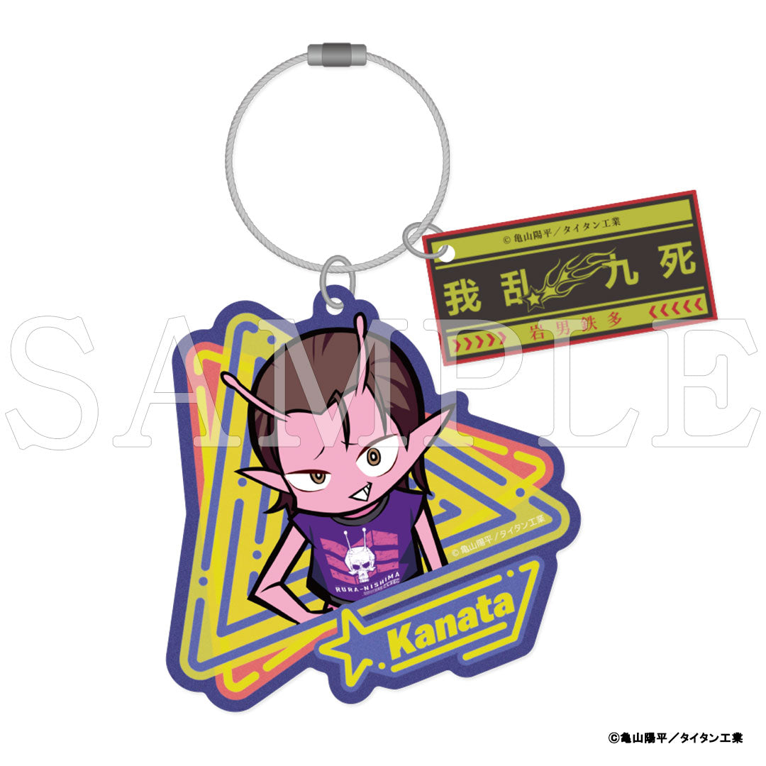 銀河特急 ミルキー☆サブウェイ』2連アクリルキーホルダー カナタ