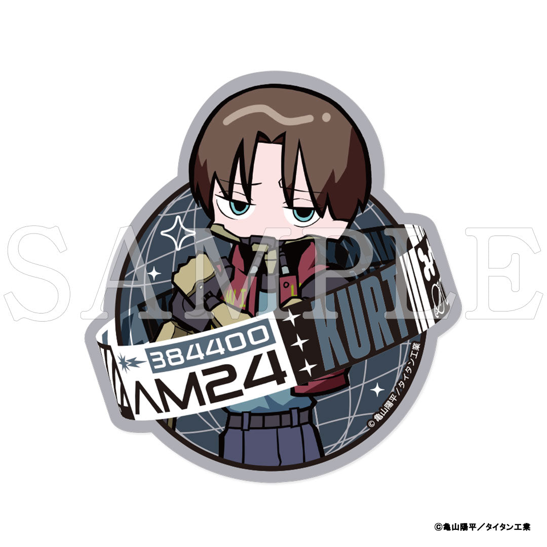 銀河特急 ミルキー☆サブウェイ』ギャラクシーダイカットステッカー