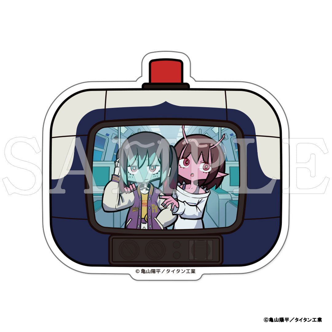 銀河特急 ミルキー☆サブウェイ』ギャラクシーダイカットステッカー