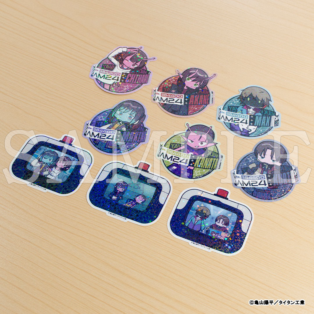 『銀河特急 ミルキー☆サブウェイ』ギャラクシーダイカットステッカー (コンプリート仕様)｜ミルキーサブウェイ グッズ