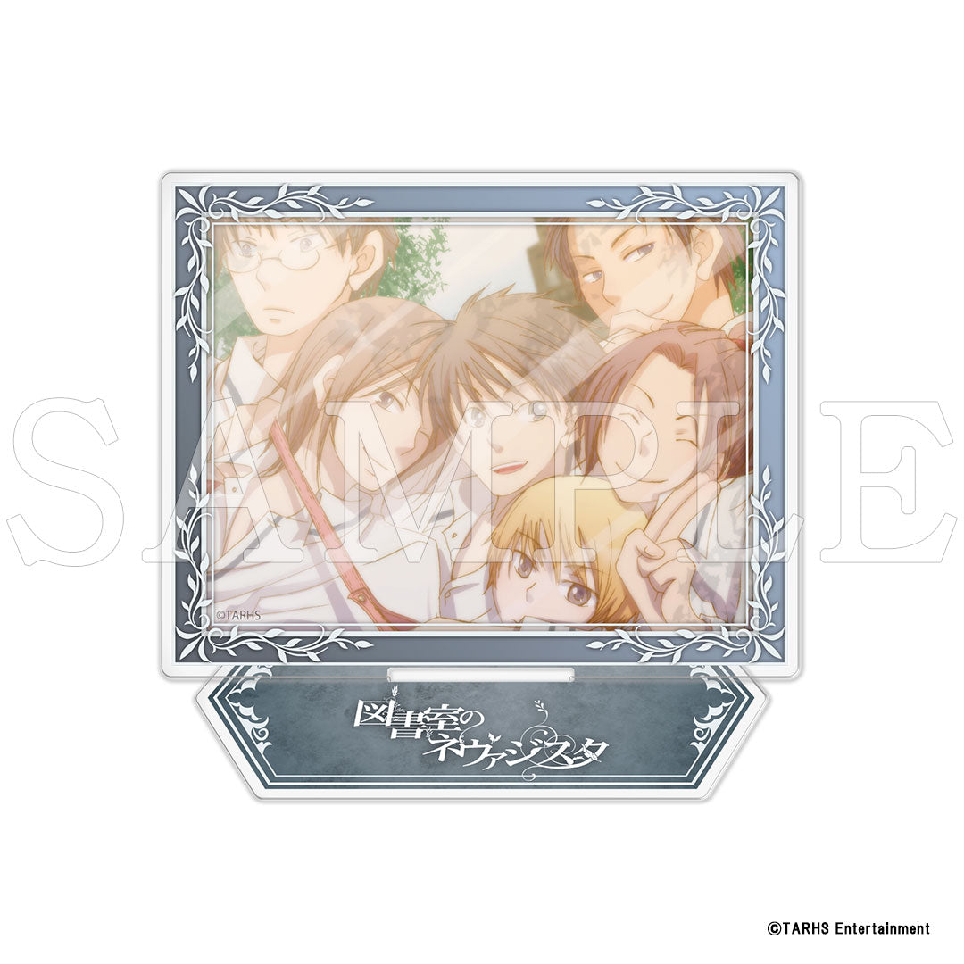 『図書室のネヴァジスタ』アクリルスタンド　memory-A【販売期間10/28 12時まで／12月下旬以降順次発送】