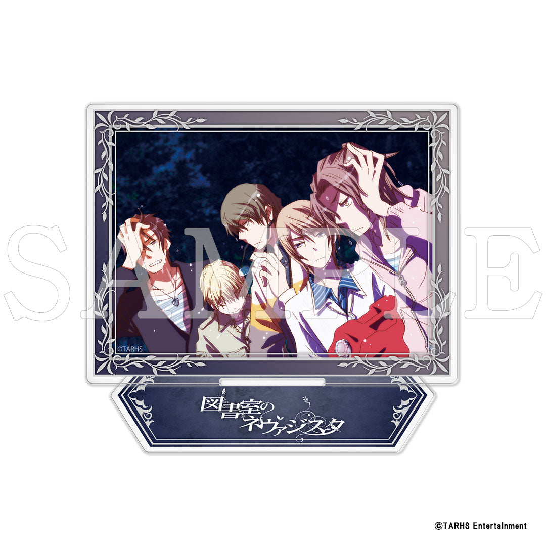 『図書室のネヴァジスタ』アクリルスタンド　memory-B【販売期間10/28 12時まで／12月下旬以降順次発送】