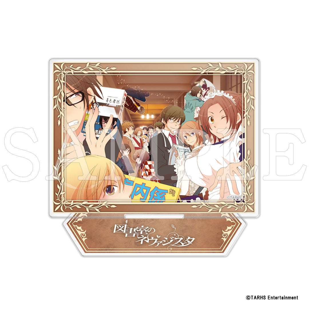 『図書室のネヴァジスタ』アクリルスタンド　memory-C【販売期間10/28 12時まで／12月下旬以降順次発送】