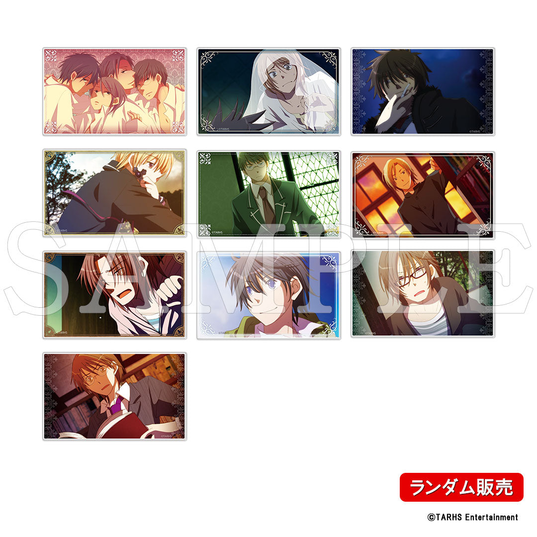 『図書室のネヴァジスタ』アクリルカード（ランダム）【販売期間10/28 12時まで／12月下旬以降順次発送】