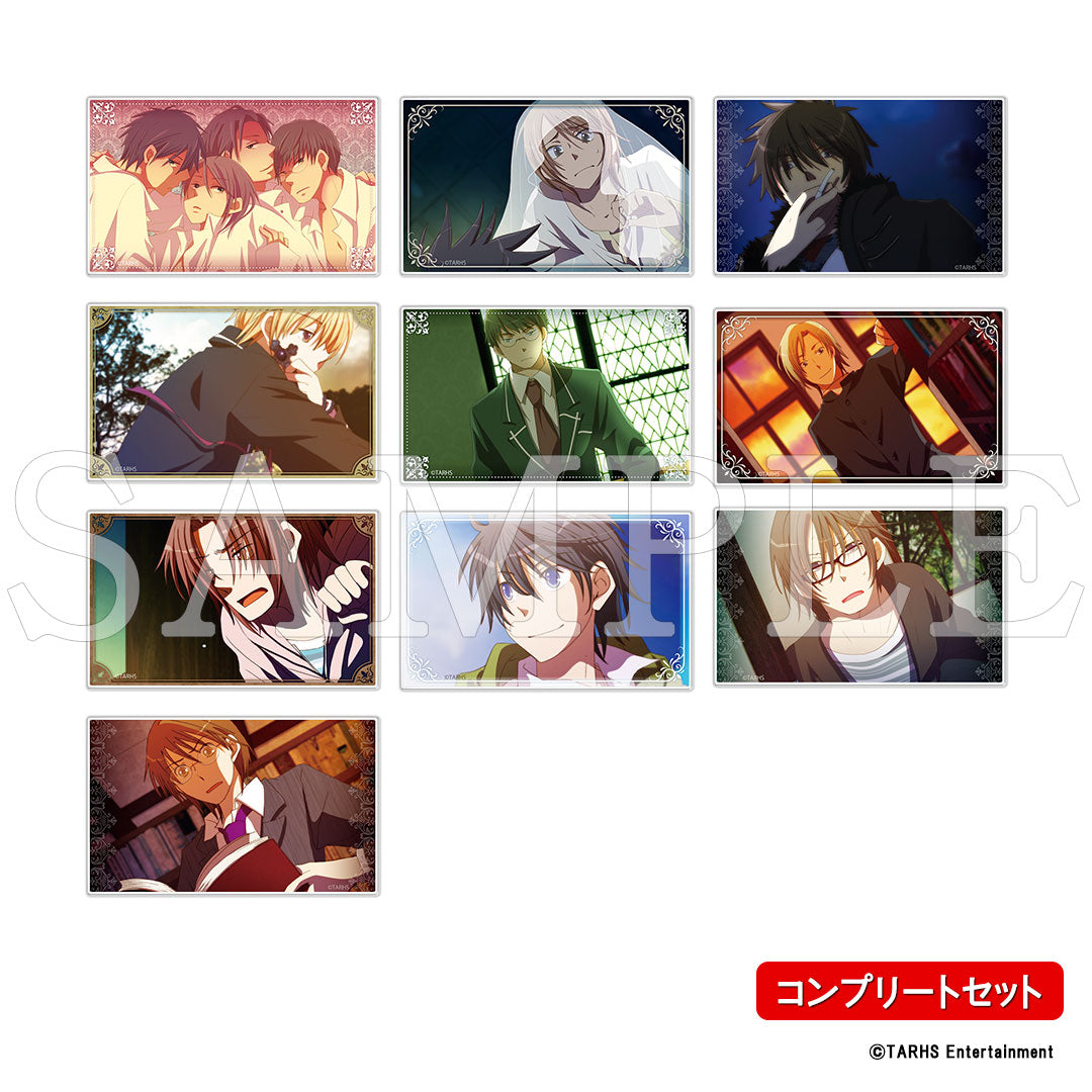 『図書室のネヴァジスタ』アクリルカード（コンプリートセット）【販売期間10/28 12時まで／12月下旬以降順次発送】