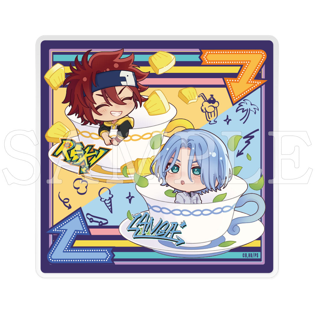 『SK∞ エスケーエイト』アクリルコースター　暦＆ランガ【販売期間8/20(水) 12時まで／8月下旬以降順次発送】