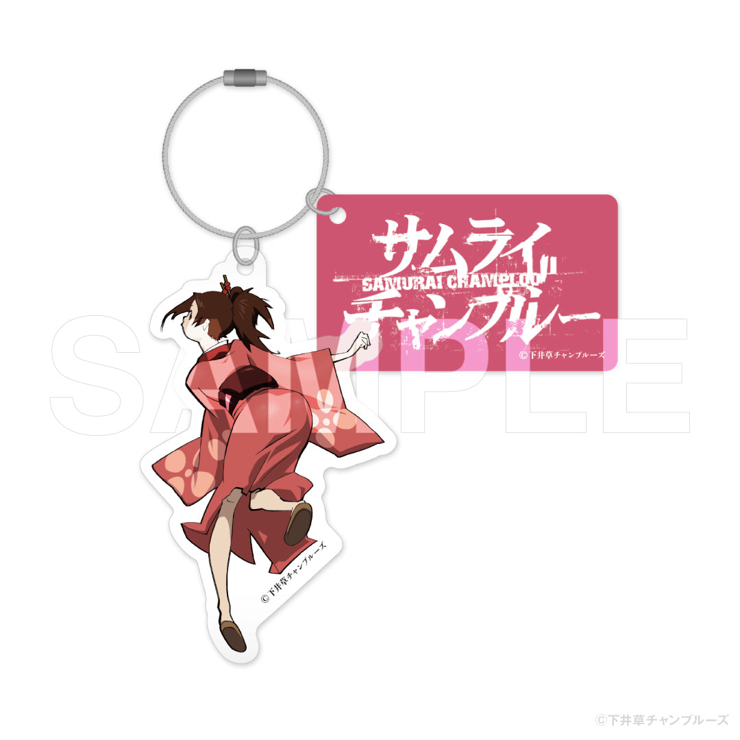『サムライチャンプルー』ツインキーホルダー フウ｜サムライチャンプルー グッズ