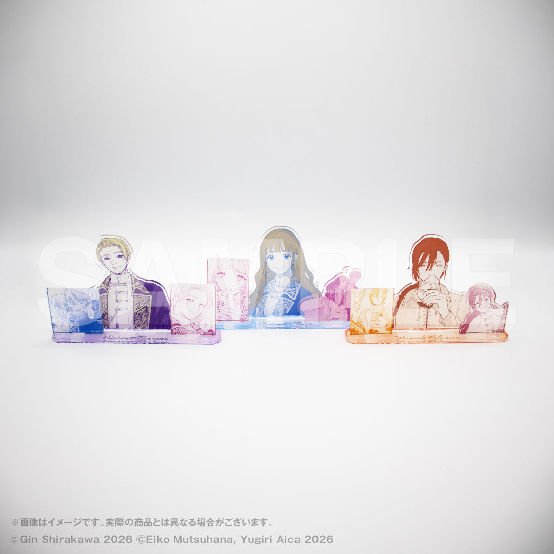 『死に戻りの魔法学校生活を、元恋人とプロローグから（※ただし好感度はゼロ）』名場面アクリルスタンド ヴィンセント｜死に戻り グッズ
