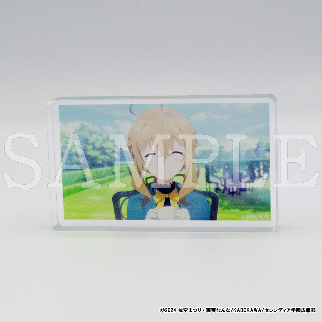 『サイレント・ウィッチ 沈黙の魔女の隠しごと』アクリルマスコット モニカ・ノートン お茶会ver.B【販売期間1/8 12時まで／3月中旬以降順次発送】